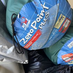 Kiwi Camping Co. Zero Point Plus sleeping bag.