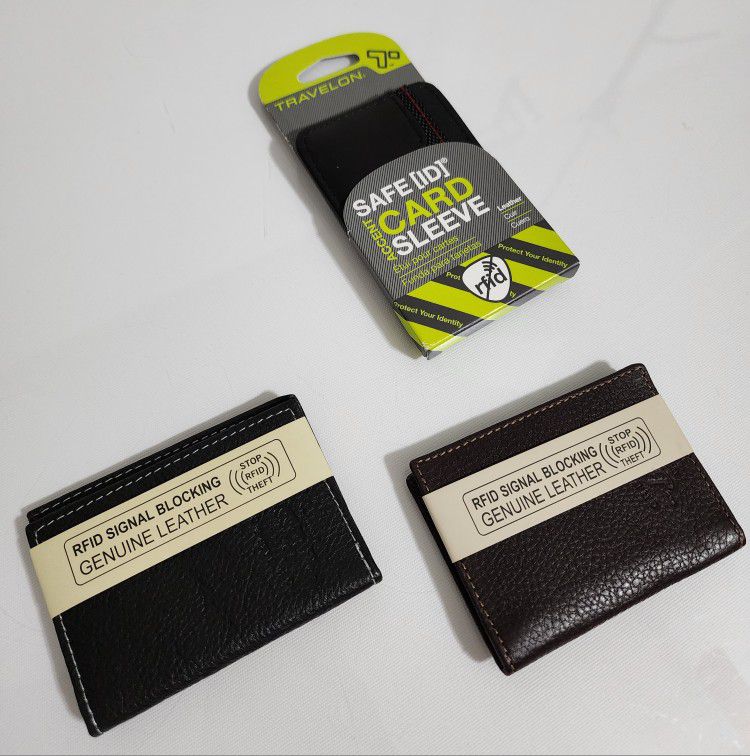 3 Men's Pocket Wallets