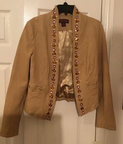 Margaret Godfrey Leather Coat
