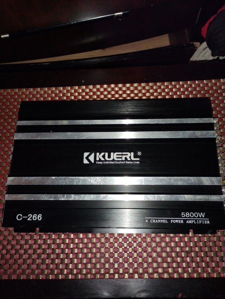 Kuerl C-(contact info removed) Watt Amplifier