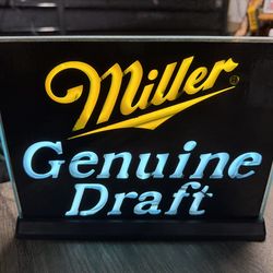 Millers light up sign