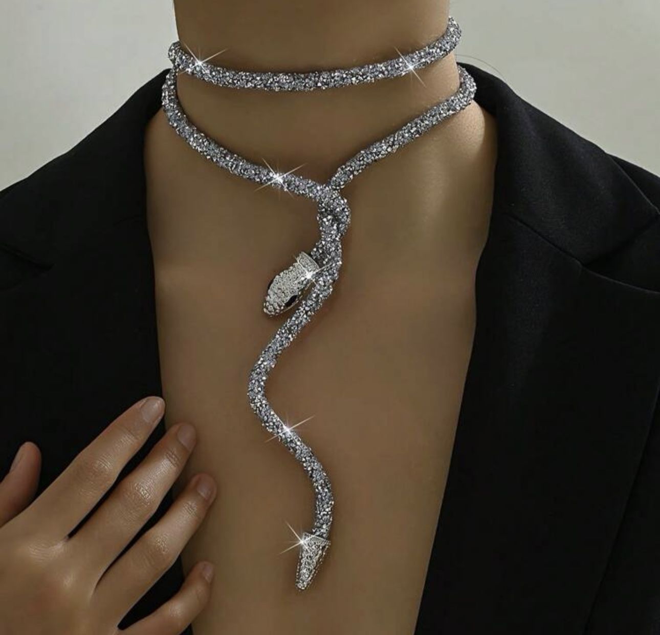 Snake 🐍 Wrap Around Necklace $6
