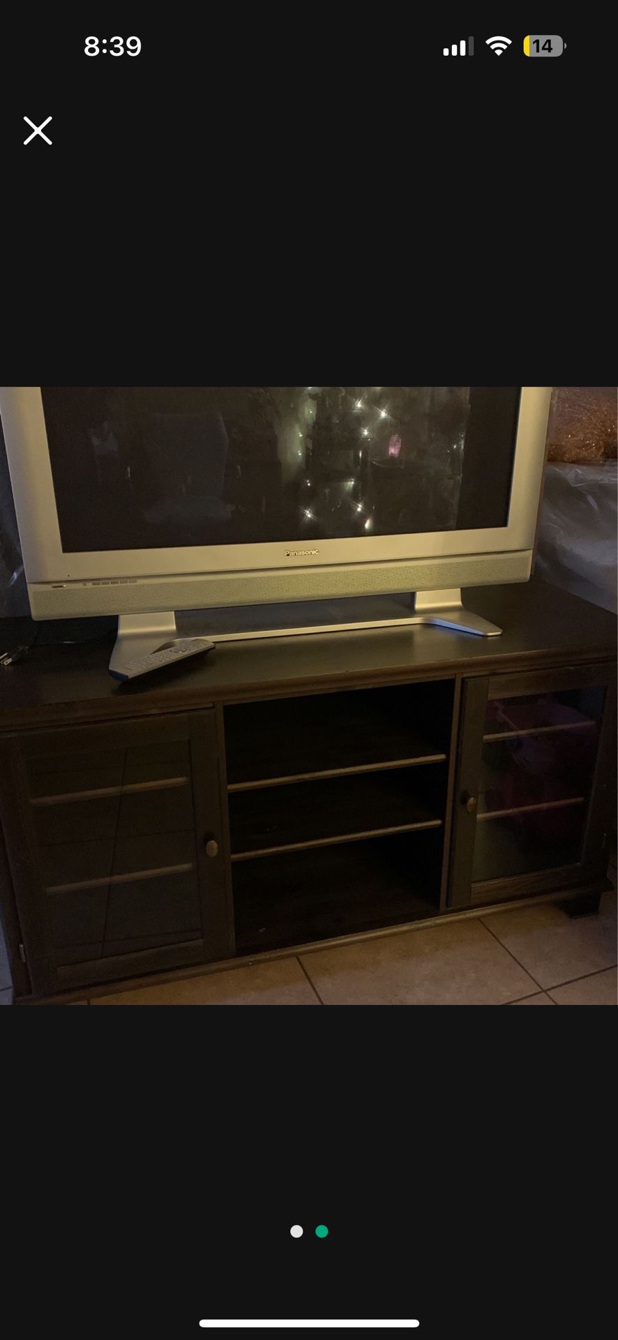 Tv Stand And Tv Working Good