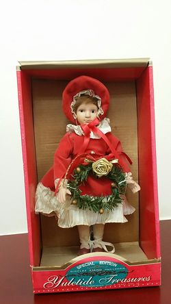 Porcelain Doll 10"