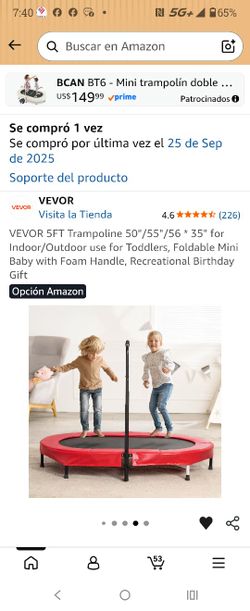 Trampolin Rojo