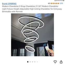 Brand New Chandelier (negotiable)