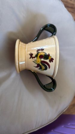 Metlox red Rooster Cup