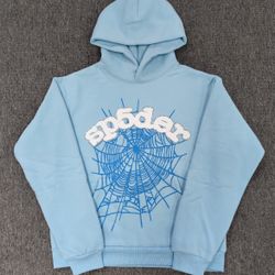 Sp5der Web Hoodie (Sky Blue)