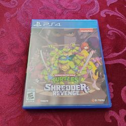 TMNT Shredder's Revenge PS4 Game