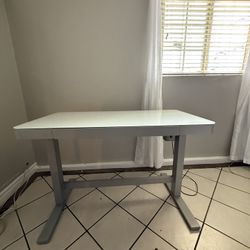 Glass Top Standing Desk