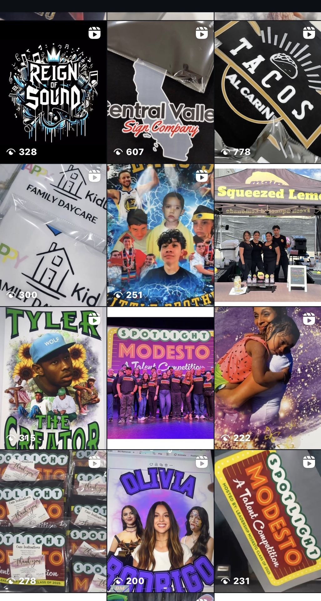 Custom T-Shirt Orders