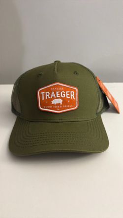 Brand new Traeger trucker hat with tag