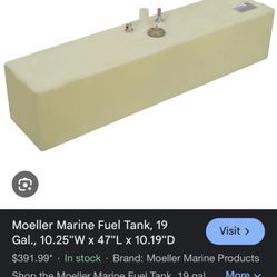 Gas or diesel tank 19 gallons