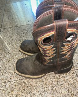 Durango Youth Boys Lil Rebel Cowboy Boots size 11