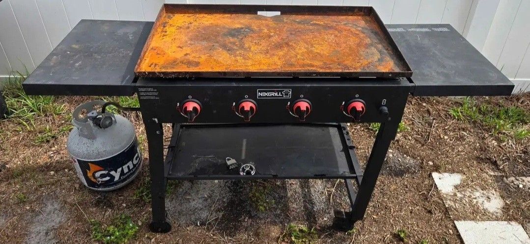 Nexgrill griddle flat top 4 burner
