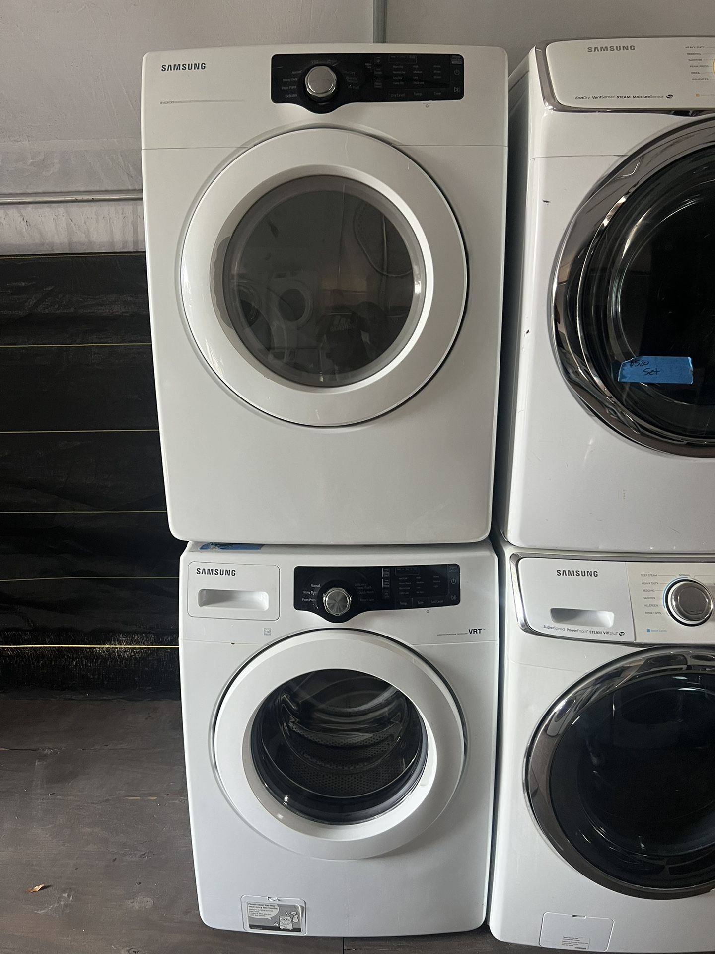 Samsung Washer&dryer Frontload Set   60 day warranty/ Located at:📍5415 Carmack Rd Tampa Fl 33610📍