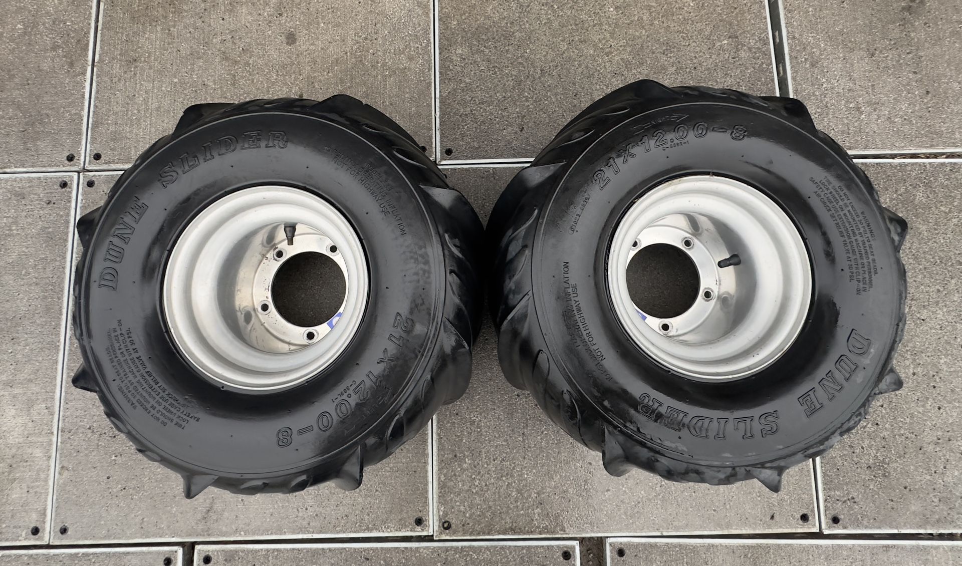 Sand Paddle Tires 5 Lug Atv