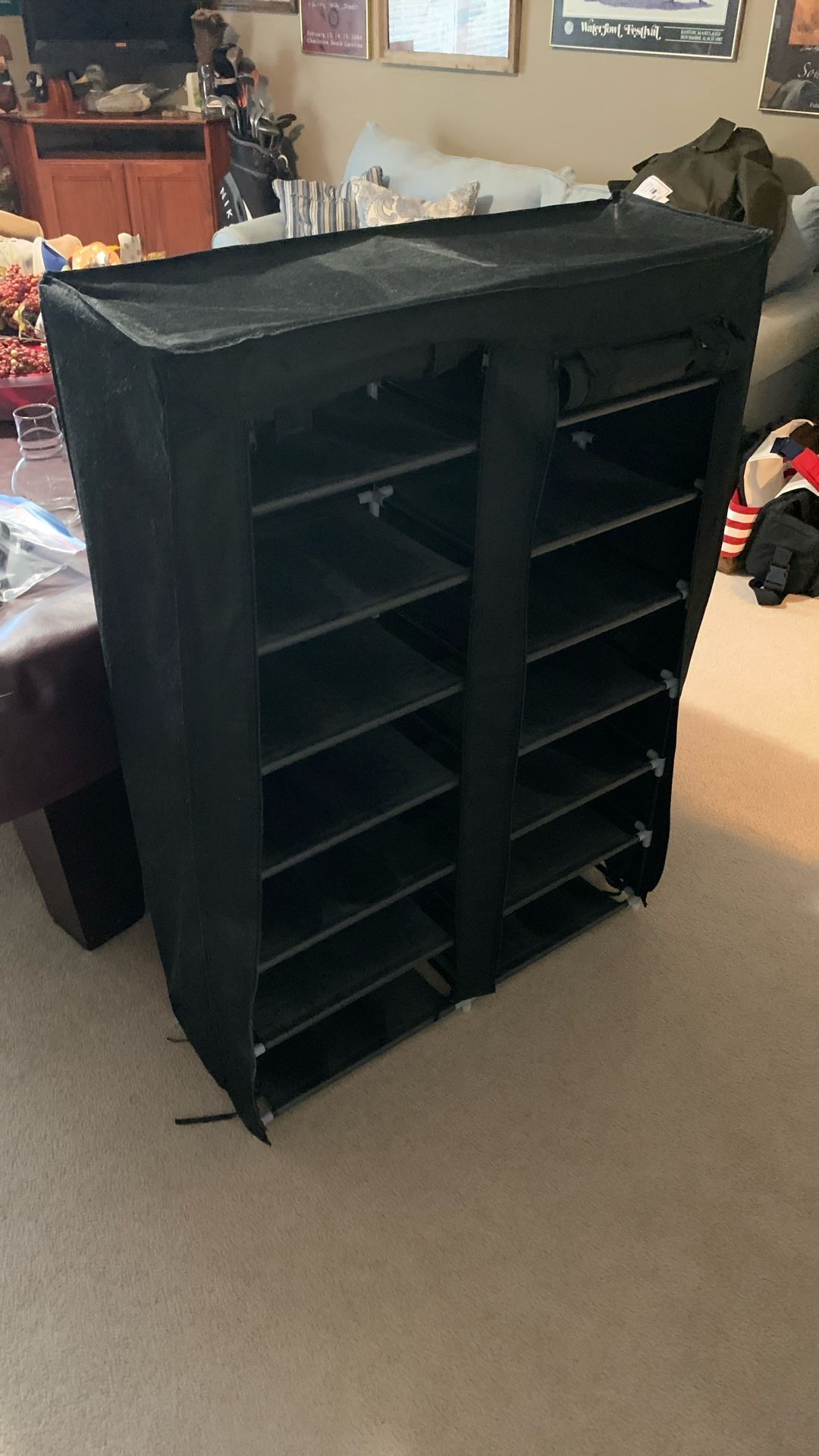 14 Pair Shoes Rack