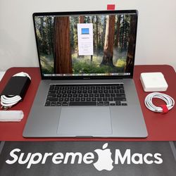 Apple MacBook Pro 16” 6-Core i7 16GB RAM 500GB SSD NVME Dual Graphics macOS Sequioa
