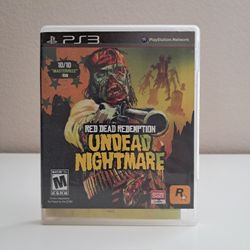 Red Dead Redemption Undead Nightmare PS3 Game