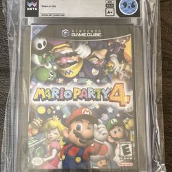 Mario Party 4 GameCube WATA 9.6 A+
