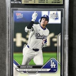 2025 Topps Now Tokyo Series Shohei Ohtani #5 /26931 Dodgers