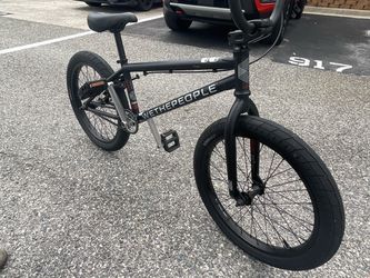 We The People BMX Bike Matte Black