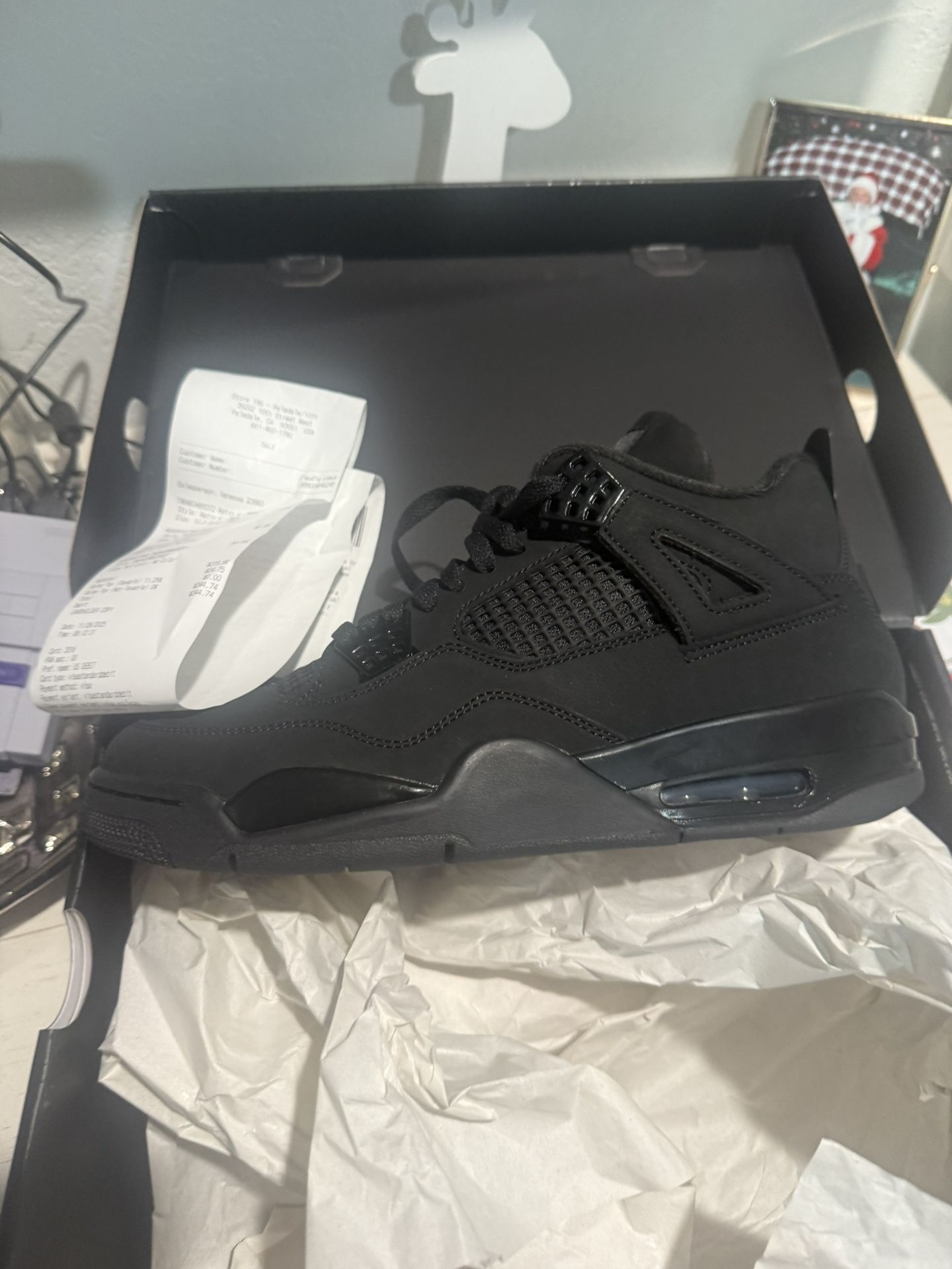 Air Jordan’s 4 Black Cats 