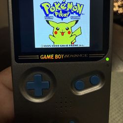 VHTF Nintendo Gameboy Advance SP Slate Type C Charge Mod