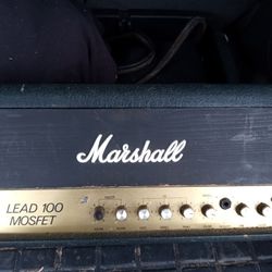 Rare Early 80's Marshall Amplifier 