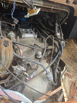 1988 E350 engine and transmission 7.5l 460