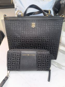 Tommy Hilfiger Tote Bag N Wallet 