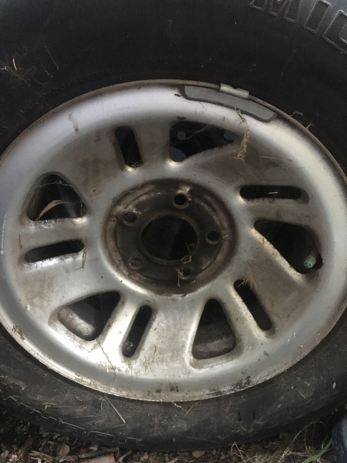 Two ford ranger rims