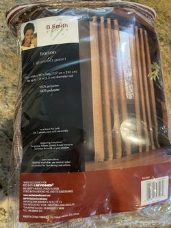 Curtain Grommet Panel (1) Brown