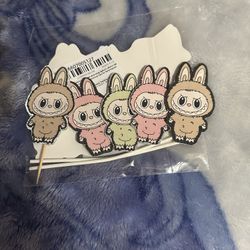 Labubu Cupcakes Toppers 