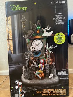 Nightmare before Christmas clock