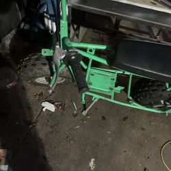 MINI BIKE FRAME AND PARTS 