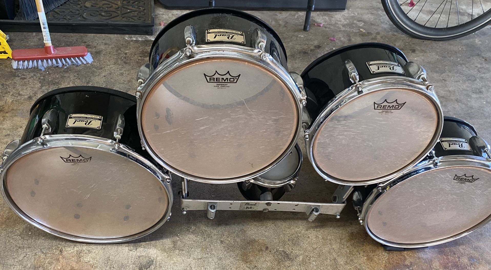 Pearl Marching Tenor Drums 