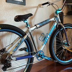 2024 Polished Aluminum/Anodized Blue Fast Ripper 29er NO TRADES