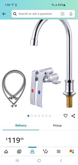 Foot Pedal Faucet Handfree Control