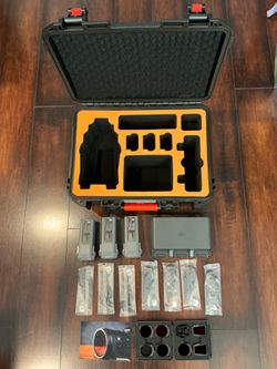 Waterproof Drone Case + DJI Air 3 Batteries & Accessories Bundle (USED)