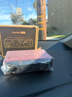 Focusrite Scarlett Solo 4th Gen – Nueva Sellada – $190