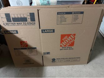 Moving Boxes various sizes ( used ) cash only