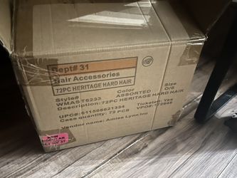 Box Of Hair Accessories