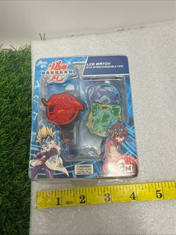 Bakugan Battle Brawlers LCD Watch with Interchangeable Tops