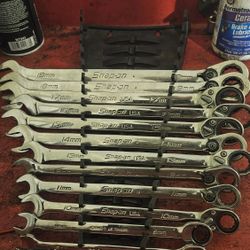 SNAP ON RATCHET WRENCH SET