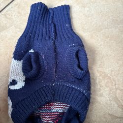 Blue Dog Outfit Size XSmall