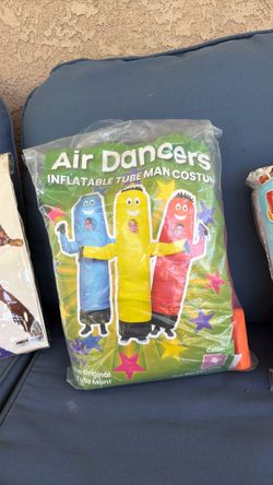 Halloween inflatable tube man costume