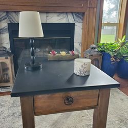 Rustic End Table