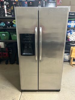 Frigidaire Stainless Steel Side-by-Side Refrigerator